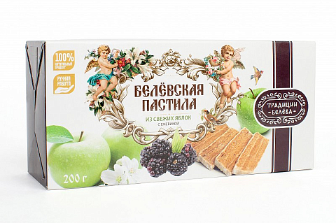 Пастила Белевская «С ежевикой» без сахара