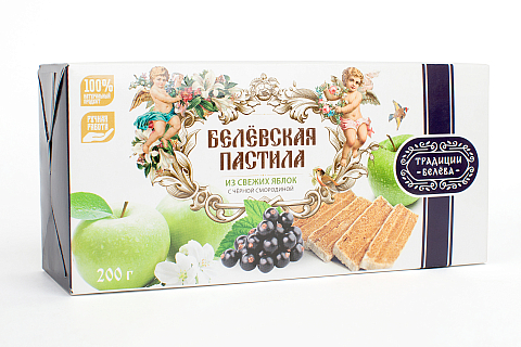 Пастила Белевская «С черной смородиной» 