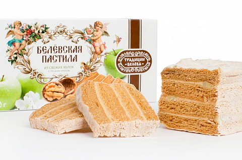 Пастила Белевская «С грецким орехом» 
